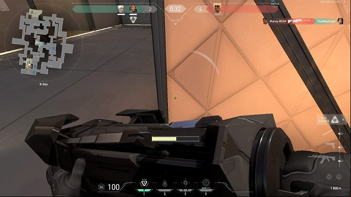 It is worth pointing out here that if you stop planting Spike even for a brief moment, you will have to start the whole operation from the beginning - Valorant: Spike - planting and disarming, tips - Basics - Valorant Guide