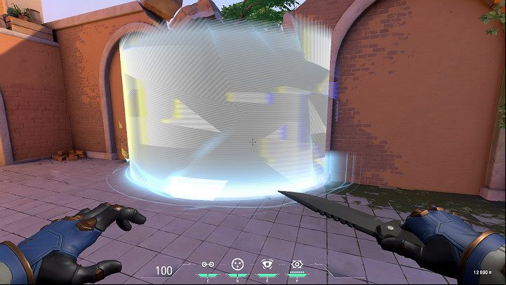 If the opponent enters an area covered by the Cyberclat skill, his position will be betrayed by a loud distinctive sound - Valorant: Cypher (Sentinel) - skills, features, tips - Characters - Valorant Guide