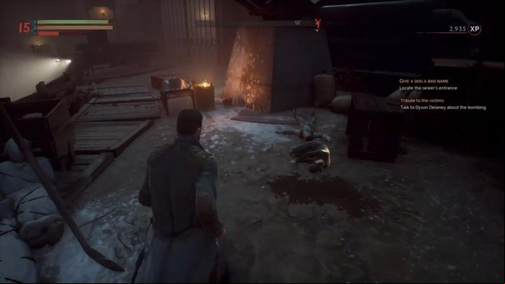 How to unlock: Talk with Edwina Cox - Investigations in Docks - The Docks - Vampyr Game Guide