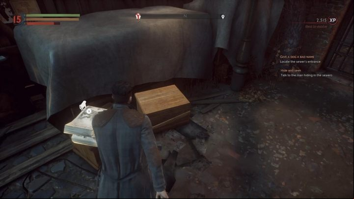 How to unlock: Talk with Ichabod Throgmorton - Investigations in Docks - The Docks - Vampyr Game Guide