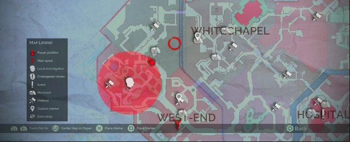 Commentary: This Braille note can be found in the large trading complex - How to find all Braille notes in Vampyr? - FAQ - Vampyr Game Guide