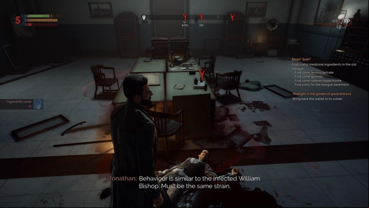Run to the floor above - Night Shift | Vampyr Walkthrough - Chapter 2: White Coat - Vampyr Game Guide