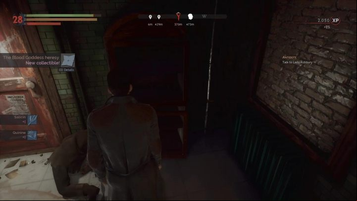 The Blood Goddess Heresy. - Compendium of Collectibles to find in Vampyr - Basics - Vampyr Game Guide