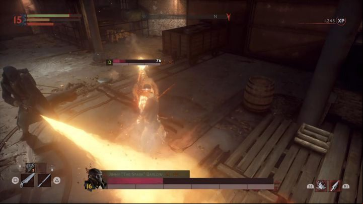 Boss Level: 16 - Jimmy The Spark Barlow Boss Fight in Vampyr - Bosses - Vampyr Game Guide