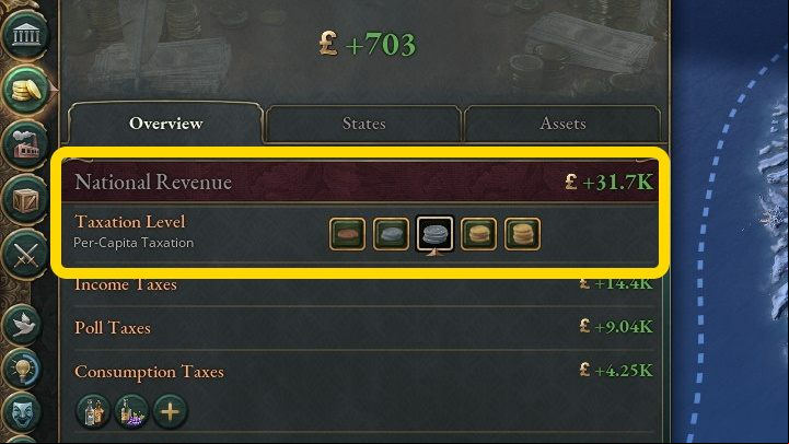 Above we've pictured how to raise the value of taxes per capita, that is, taxes collected from each citizen - Victoria 3: How to make more money? - FAQ - Victoria 3 Guide