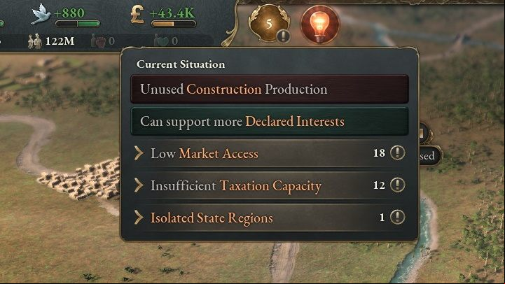 The inner mechanisms of your country are very complex, so it's difficult to take care of every single thing at once - Victoria 3: Tips and Tricks - Basics - Victoria 3 Guide