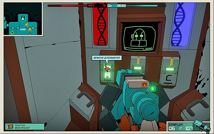 The second way is to use the gene machine in the GENE room - Traits in Void Bastards - Game basics - Void Bastards Guide and Tips