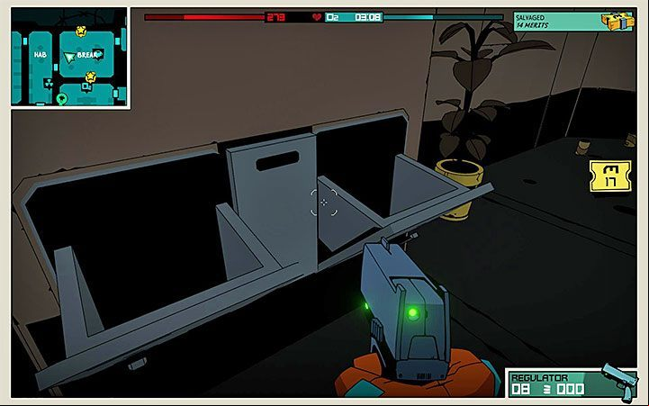 The primary source of Merits is loot - How to collect Merits and what to spend them on in Void Bastards? - FAQ - Void Bastards Guide and Tips