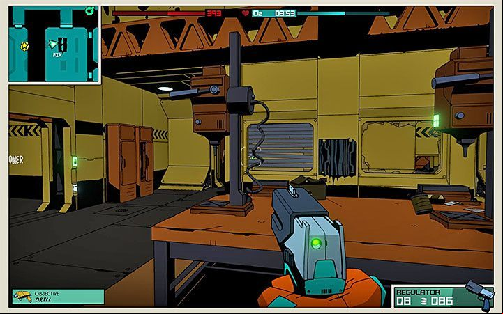 The last option is to visit a FIX room that appears on the ships encountered later in the game - When is it profitable to recycle in Void Bastards? - FAQ - Void Bastards Guide and Tips
