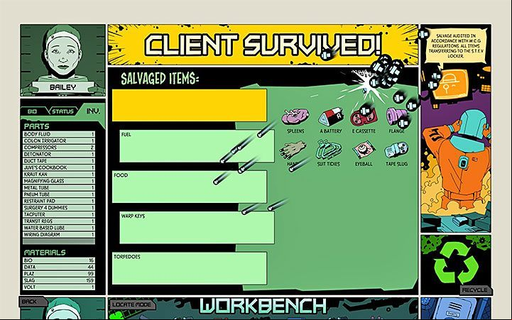 You get crafting materials mainly by exploring enemy ships - Crafting in Void Bastards - Game basics - Void Bastards Guide and Tips
