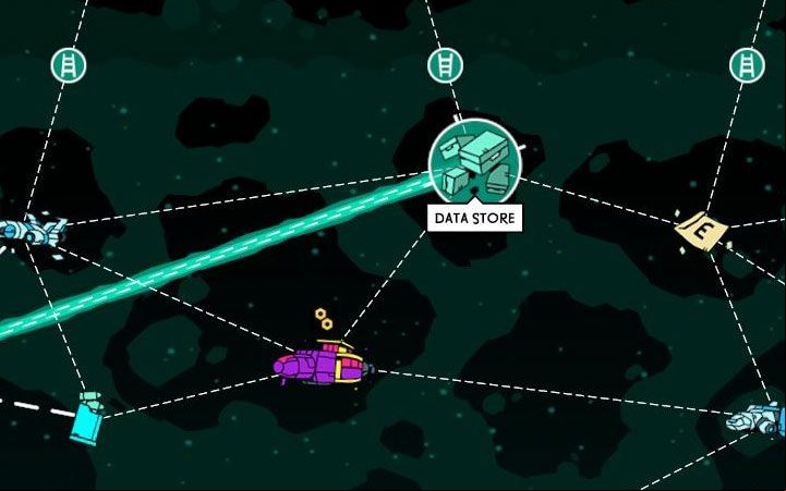 An alternative way to collect crafting materials is to find their deposits on the nebula map - Crafting in Void Bastards - Game basics - Void Bastards Guide and Tips