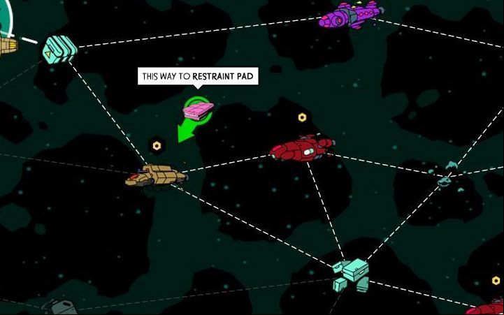After that, the game will show you the ship carrying necessary parts for the particular project - Crafting in Void Bastards - Game basics - Void Bastards Guide and Tips