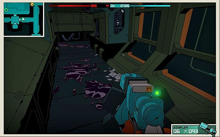 The second negative status is Oily - Negative statuses in Void Bastards - Game basics - Void Bastards Guide and Tips