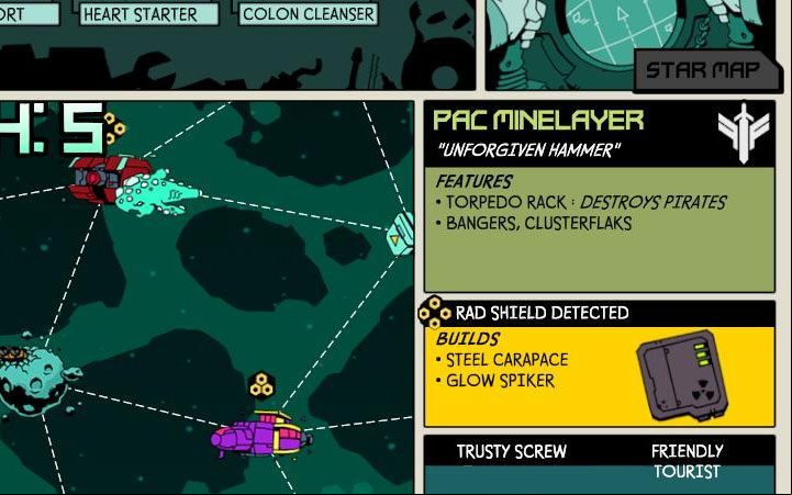 Later in the campaign, you will encounter enemy ships with a description informing you about a Torpedo Rack - How to get torpedoes in Void Bastard? - FAQ - Void Bastards Guide and Tips