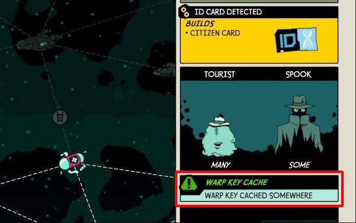 One of the main ways of getting a Warp Key is to get it as random loot - How to get Warp Key in Void Bastards? - FAQ - Void Bastards Guide and Tips