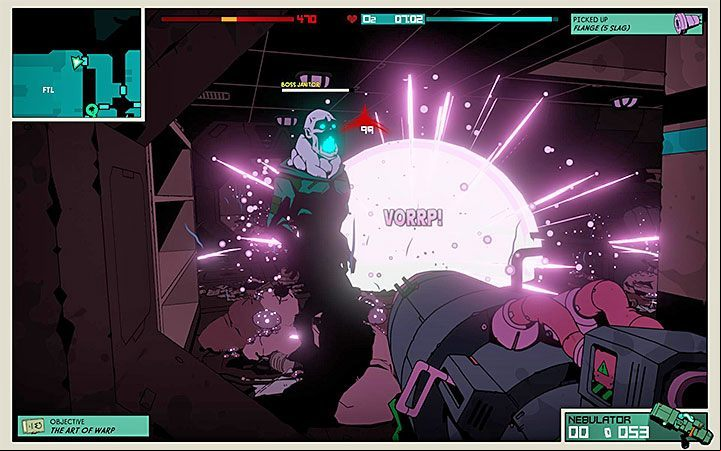 The boss can be identified by name and its yellow color - How to deal with the boss in Void Bastards - FAQ - Void Bastards Guide and Tips