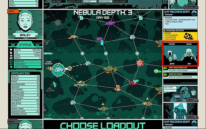 A great mechanic in Void Bastards is that you can always learn about the types of enemies before you decide to get to the enemy ship and dock - Combat in Void Bastards - Game basics - Void Bastards Guide and Tips