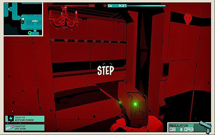 When you are inside the enemy ship, you can detect enemies in advance by the comic captions symbolizing, for example, the sound of footsteps - Combat in Void Bastards - Game basics - Void Bastards Guide and Tips