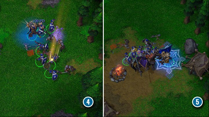 On your way you will come across several groups of bandits who are not challenging to Arthas and his infantry. - The Defense of Strahnbrad | Warcraft III Reforged walkthrough - Human Campaign - Warcraft III Reforged Guide