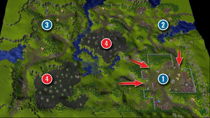 The defense of Hearthglens is not an easy task - the enemy will attack from all sides. - March of the Scourge | Warcraft III Reforged walkthrough - Human Campaign - Warcraft III Reforged Guide