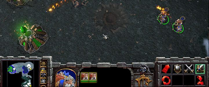 The Mortar teams have a greater range than enemy watch towers and will deal additional damage to all fortifications and buildings of the enemy. - The Shores of Northrend | Warcraft III Reforged walkthrough - Human Campaign - Warcraft III Reforged Guide