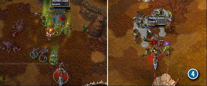 Healing wards are a great tool to heal groups of troops and you can use them during the battle. The nearby beasts have valuable items for your hero. The riders will be useful for destroying buildings and catching flying units. - The Long March | Warcraft III Reforged walkthrough - Orc Campaign - Warcraft III Reforged Guide