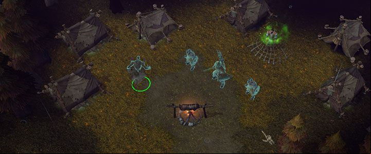 The Shade is a reconnaissance unit that cannot attack, but is invisible to most enemies. Also, Shades can detect invisible or hidden enemies. - Trudging Through the Ashes | Warcraft III Reforged walkthrough - Undead Campaign - Warcraft III Reforged Guide