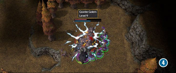 The mighty Golem has a valuable artifact for your hero, but its a very powerful unit that can stun many enemies in its vicinity. - Digging up the Dead | Warcraft III Reforged walkthrough - Undead Campaign - Warcraft III Reforged Guide