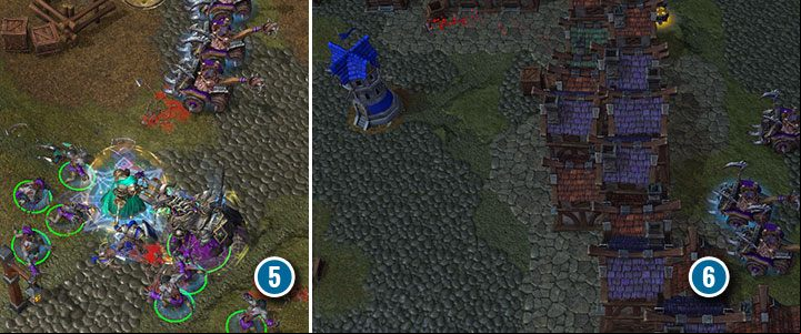 The Paladin often uses the Divine Shield to protect himself and attacks your troops while temporary being immortal (bspan class=wcn5/span/b). As long as the shield is active, focus on his soldiers or take care of nearby buildings. Use catapults to attack towers from a long distance (bspan class=wcn6/span/b). - Digging up the Dead | Warcraft III Reforged walkthrough - Undead Campaign - Warcraft III Reforged Guide
