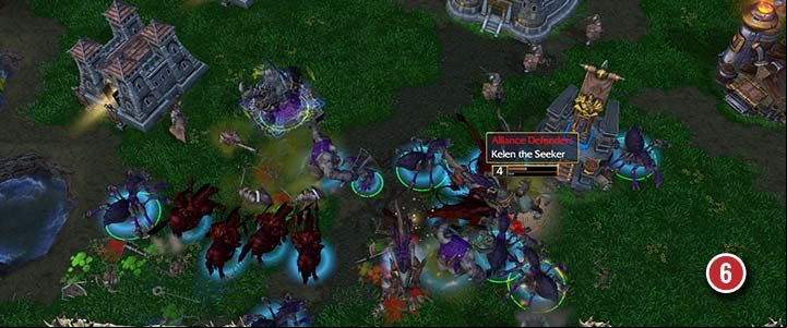 Destroying the human base is very difficult to complete, but at the same time it is a profitable challenge. During the last assault carried out by human troops, you will fight against one army less. - Under the Burning Sky | Warcraft III Reforged walkthrough - Undead Campaign - Warcraft III Reforged Guide