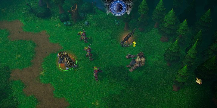 Another important event during which you can learn more about the game is the meeting with an Ogre at night - Chasing Visions | Warcraft III Reforged walkthrough - Prologue - Warcraft III Reforged Guide