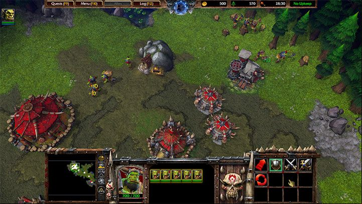 In each mission, start by strengthening the economy and ensuring a steady flow of gold and wood. - Departures | Warcraft III Reforged walkthrough - Prologue - Warcraft III Reforged Guide