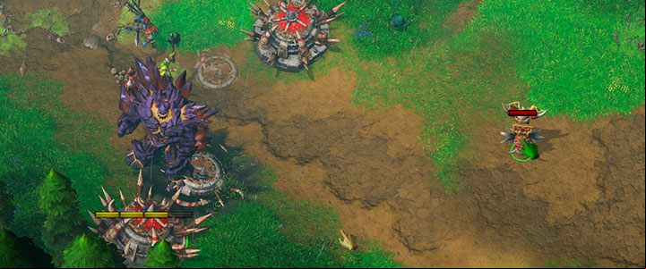 Golems are powerful enemies, but you can send Peons to the Burrows to strengthen their defenses. Witch Doctor can set a trap that will stun enemies and make them a defenseless target for a short time. Place these traps right before the entrance to your base. - Countdown to Extinction | Warcraft III Reforged walkthrough - Prologue - Warcraft III Reforged Guide