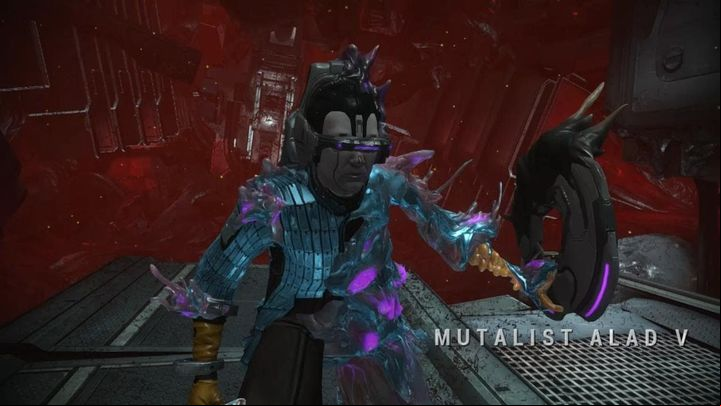 This short chapter is devoted entirely the Infested Alad V - boss of the Infested in Warframe - Mutalist Alad V (Infested) | Bosses | Warframe - Warframe - Bosses - Warframe Game Guide