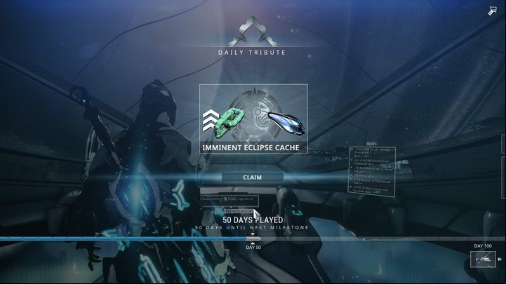 In this chapter you will learn what can be drawn from the Daily Tribute, what are the milestones and what can determine the rewards in Warframe - Warframe - Daily Tribute - Starting tips - Warframe Game Guide