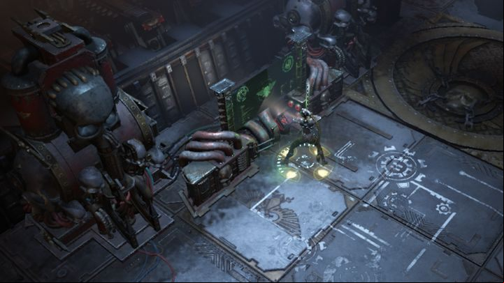 The Cogitator that controls the generator. - Purge the Machine mission walkthrough in Warhammer Inquisitor - Martyr - Machine Spirit - Warhammer Inquisitor - Martyr Game Guide
