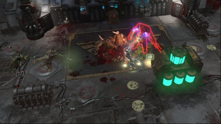 One of the squads guarding the path to the Sanctuary Database. - Sanctuary Database mission walkthrough in Warhammer Inquisitor - Martyr - Machine Spirit - Warhammer Inquisitor - Martyr Game Guide