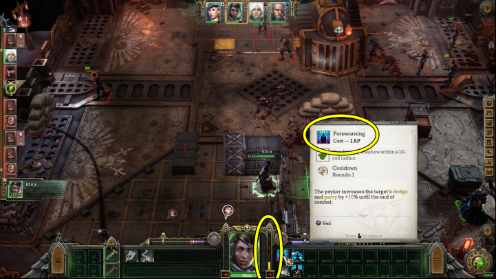 Performing actions such as using weapons or gadgets, including first aid kits, consumes action points (AP) - Is Rogue Trader turn-based? - Gameplay - WH40K: Rogue Trader Guide