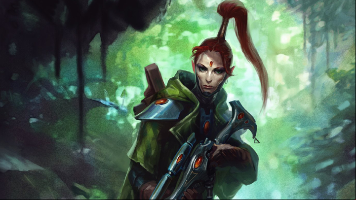 You'll meet this character in Chapter 3 - Rogue Trader: All Companions - Basics - WH40K: Rogue Trader Guide