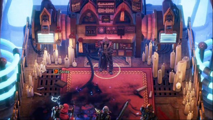 After a short conversation, a battle against a large group of opponents will be initiated - Rogue Trader: How to save reactor in Gleam of the Final Dawn? - How to - WH40K: Rogue Trader Guide
