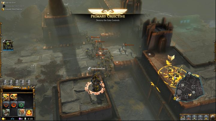 Use the Grapplin Klaw to get to the other side. - Mission 2 - Destined for Greater Fings - Campaign Walkthrough - Warhammer 40,000: Dawn of War III Game Guide
