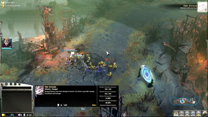 Slay the Orkish troops to gain extra soldiers. - Mission 3 Beware False Profits! - Warhammer Dawn of War 3 Walkthrough - Campaign Walkthrough - Warhammer 40,000: Dawn of War III Game Guide