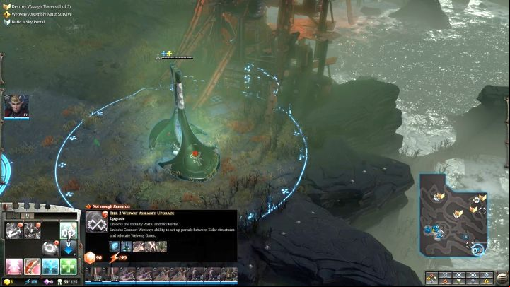 Try to upgrade the main building as early as possible. - Mission 3 Beware False Profits! - Warhammer Dawn of War 3 Walkthrough - Campaign Walkthrough - Warhammer 40,000: Dawn of War III Game Guide