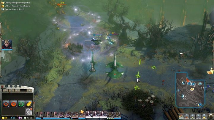 Use the special ability of the Vypers to slow down the convoy. - Mission 3 Beware False Profits! - Warhammer Dawn of War 3 Walkthrough - Campaign Walkthrough - Warhammer 40,000: Dawn of War III Game Guide
