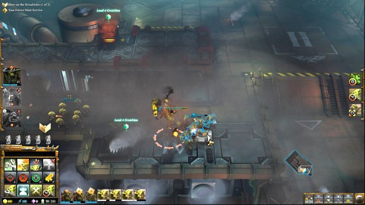 And heres the second set of broadside cannons. - Mission 7 - The Dark Arrival - Warhammer Dawn of War 3 Walkthrough - Campaign Walkthrough - Warhammer 40,000: Dawn of War III Game Guide