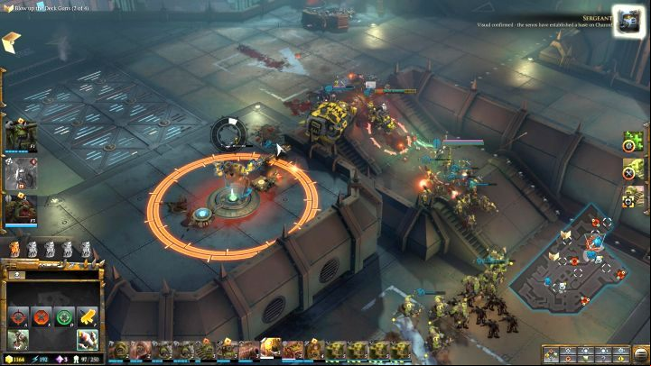 The third resource point to capture. - Mission 7 - The Dark Arrival - Warhammer Dawn of War 3 Walkthrough - Campaign Walkthrough - Warhammer 40,000: Dawn of War III Game Guide