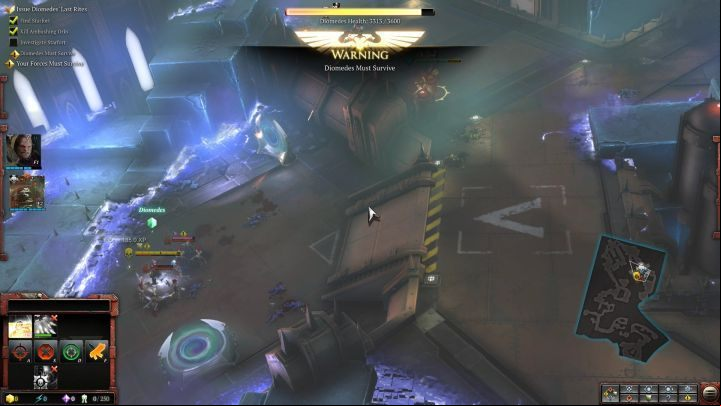 Here comes Diomedes. - Mission 8 - None Left Behind - Warhammer Dawn of War 3 Walkthrough - Campaign Walkthrough - Warhammer 40,000: Dawn of War III Game Guide