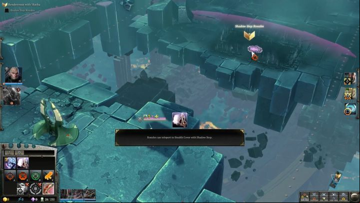 Use a Step through the shadows to teleport Ronahn to the other side. - Mission 9 - The Seer, The Trickster and the Brute - Warhammer Dawn of War 3 Walkthrough - Campaign Walkthrough - Warhammer 40,000: Dawn of War III Game Guide