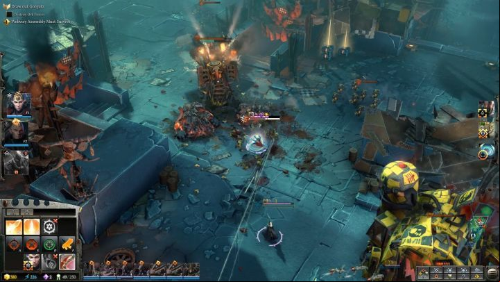 You have to destroy all the Ork forces in the vicinity. - Mission 9 - The Seer, The Trickster and the Brute - Warhammer Dawn of War 3 Walkthrough - Campaign Walkthrough - Warhammer 40,000: Dawn of War III Game Guide