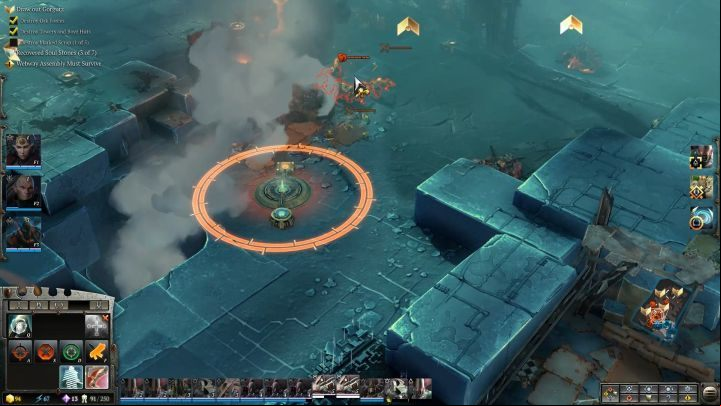 Its worth it to capture the point of resources. - Mission 9 - The Seer, The Trickster and the Brute - Warhammer Dawn of War 3 Walkthrough - Campaign Walkthrough - Warhammer 40,000: Dawn of War III Game Guide
